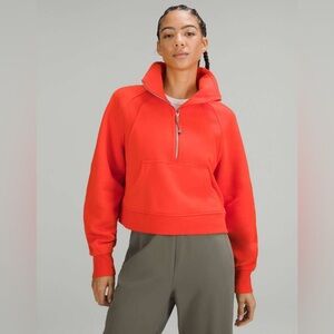 Lululemon Scuba Oversized Funnel Neck Half Zip
Solar Orange